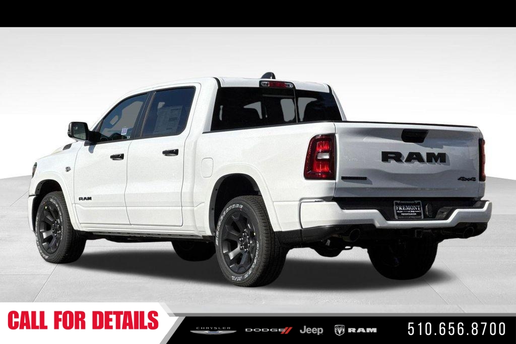New 2026 Bright White Clear-Coat Exterior Paint RAM Big Horn/Lone Star image 3