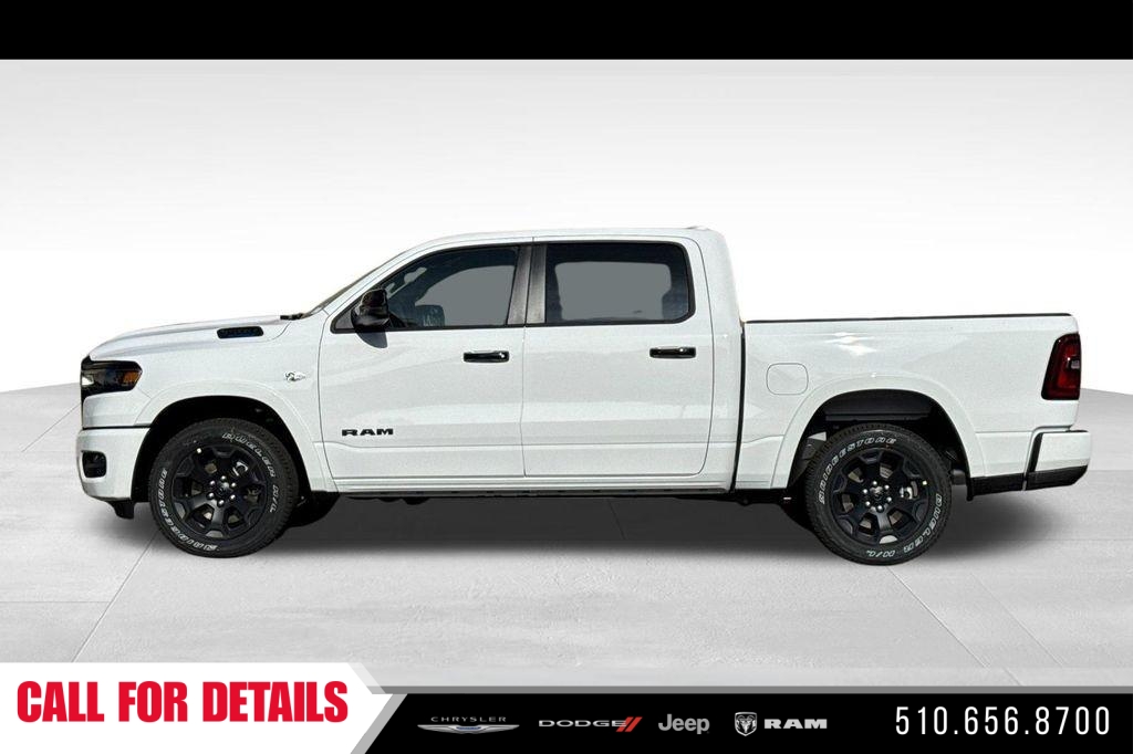 New 2026 Bright White Clear-Coat Exterior Paint RAM Big Horn/Lone Star image 2