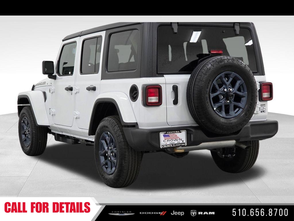 New 2026 Bright White Clear-Coat Exterior Paint Jeep 85th Anniversary Edition image 7