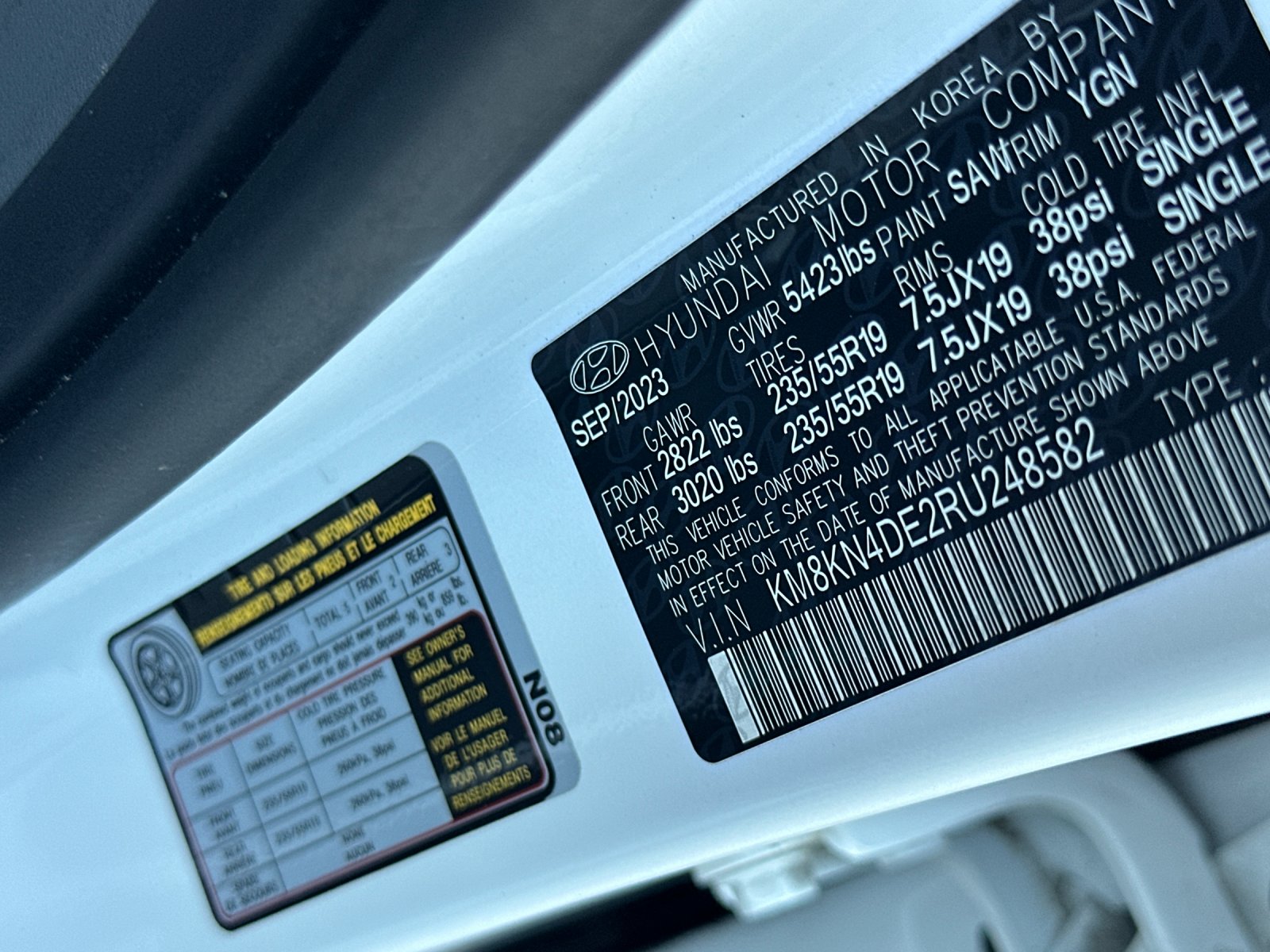 Used 2024 White Hyundai SEL image 27