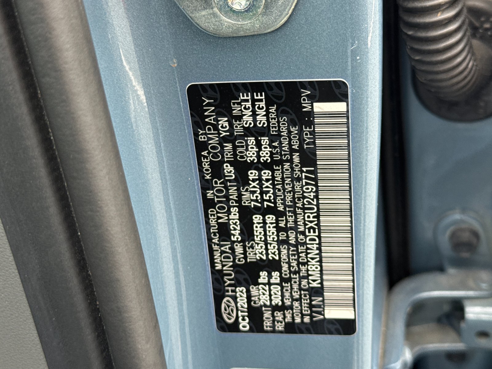 Certified Used 2024 Blue Hyundai SEL image 28