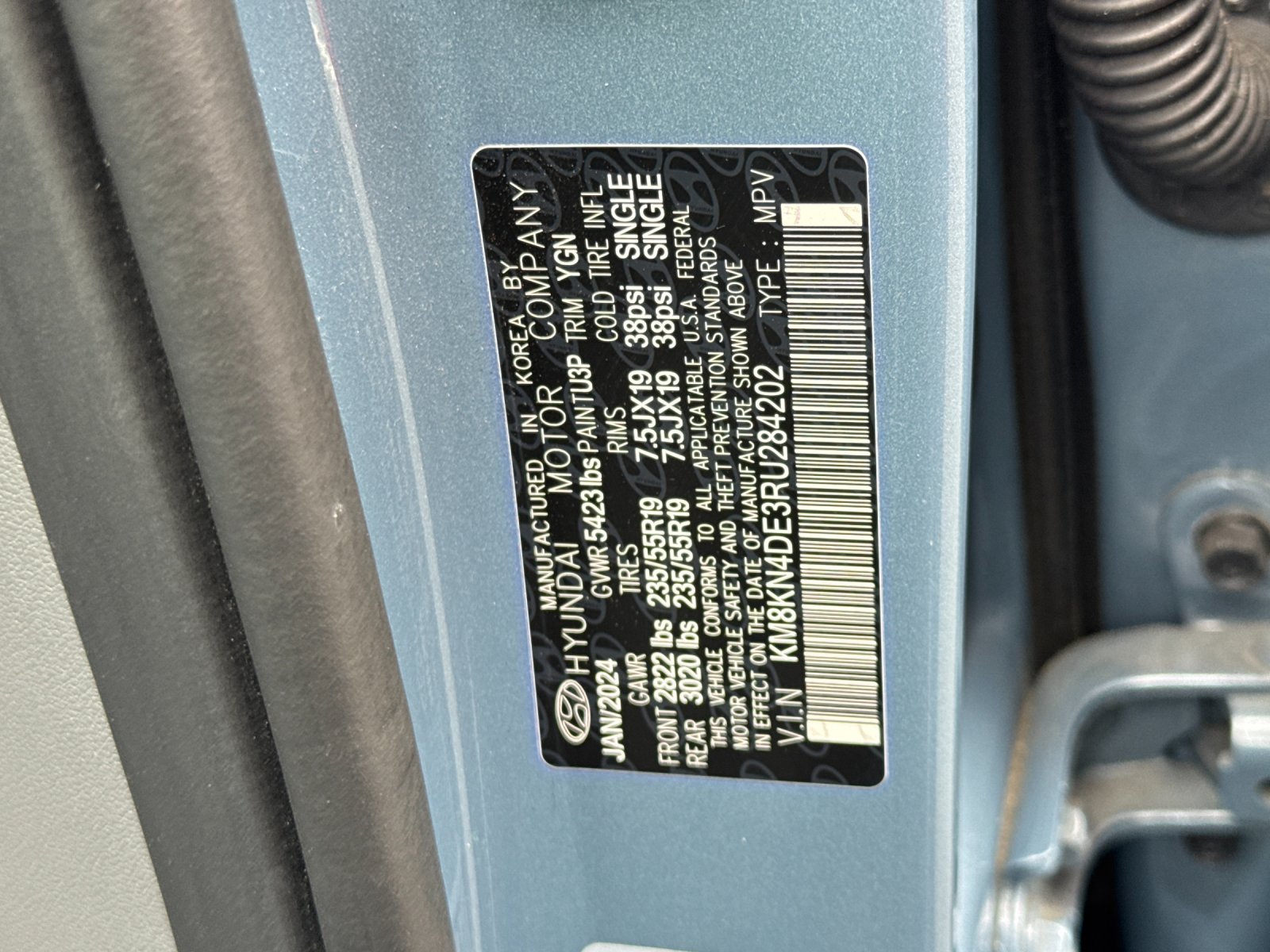 Certified Used 2024 Blue Hyundai SEL image 27