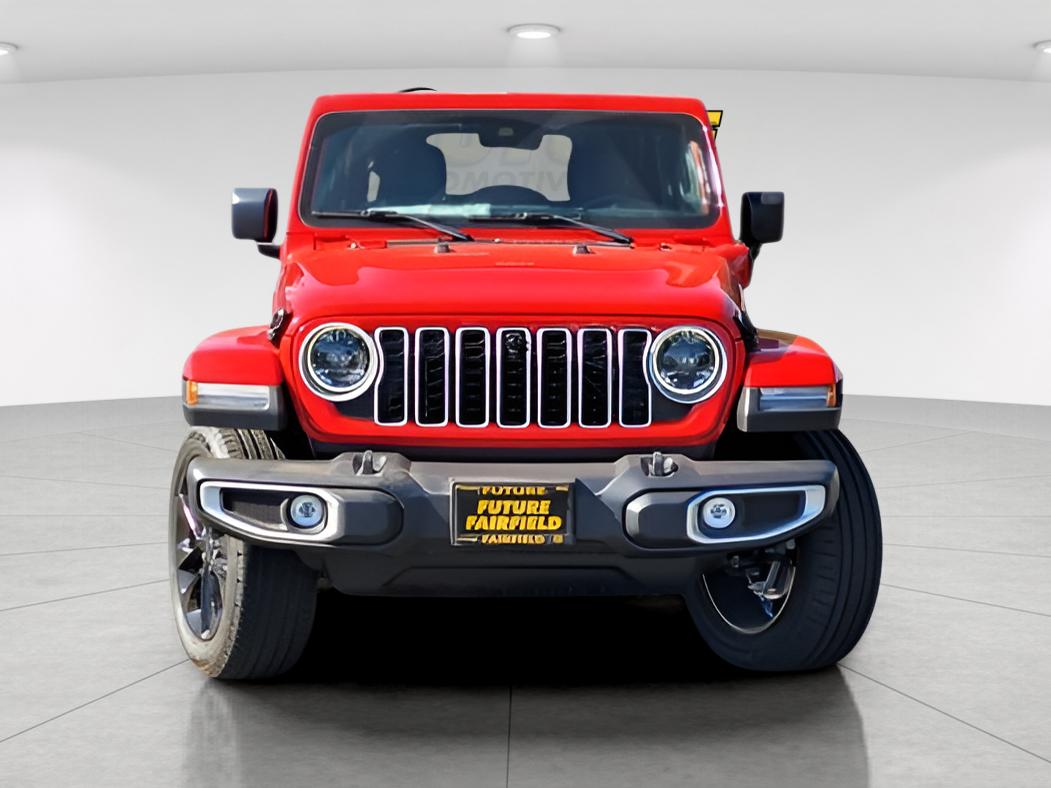 Used 2025 Red Jeep Sahara 4xe image 8