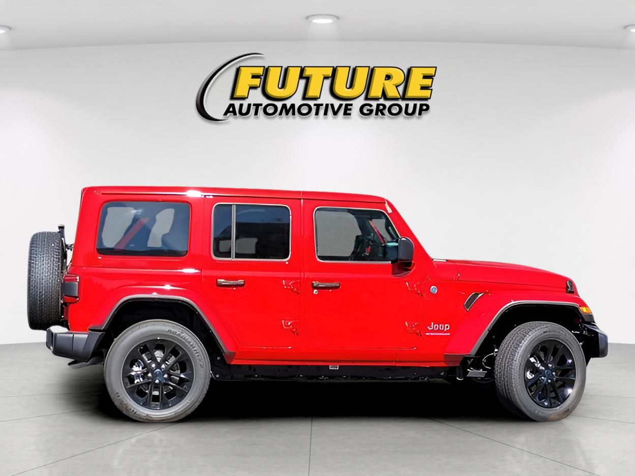 Used 2025 Red Jeep Sahara 4xe image 2