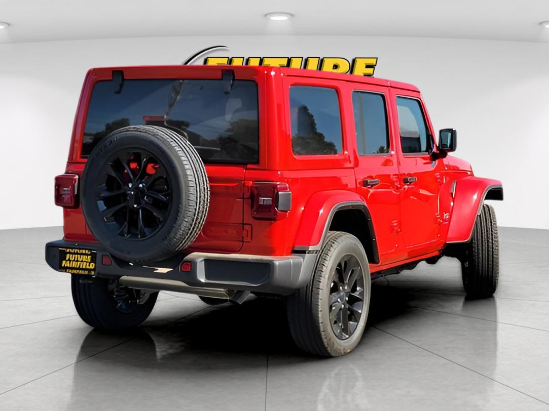 Used 2025 Red Jeep Sahara 4xe image 3
