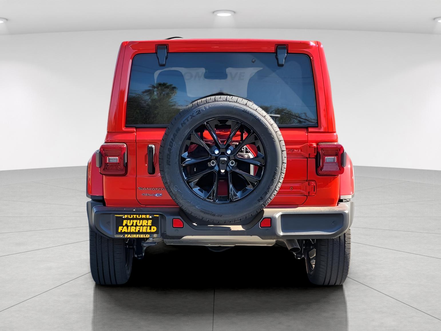 Used 2025 Red Jeep Sahara 4xe image 4