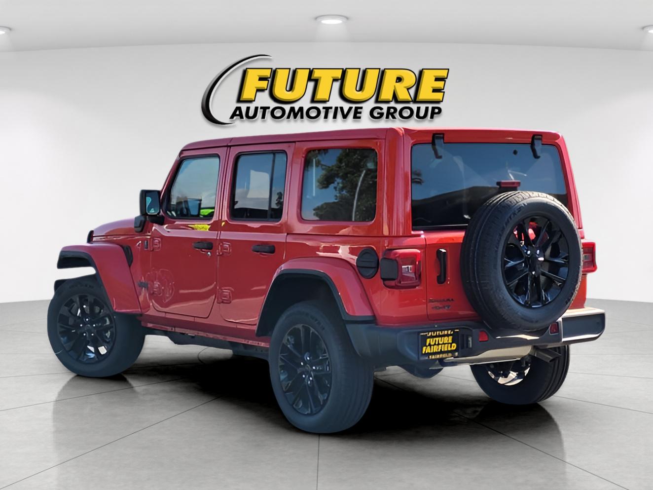 Used 2025 Red Jeep Sahara 4xe image 5
