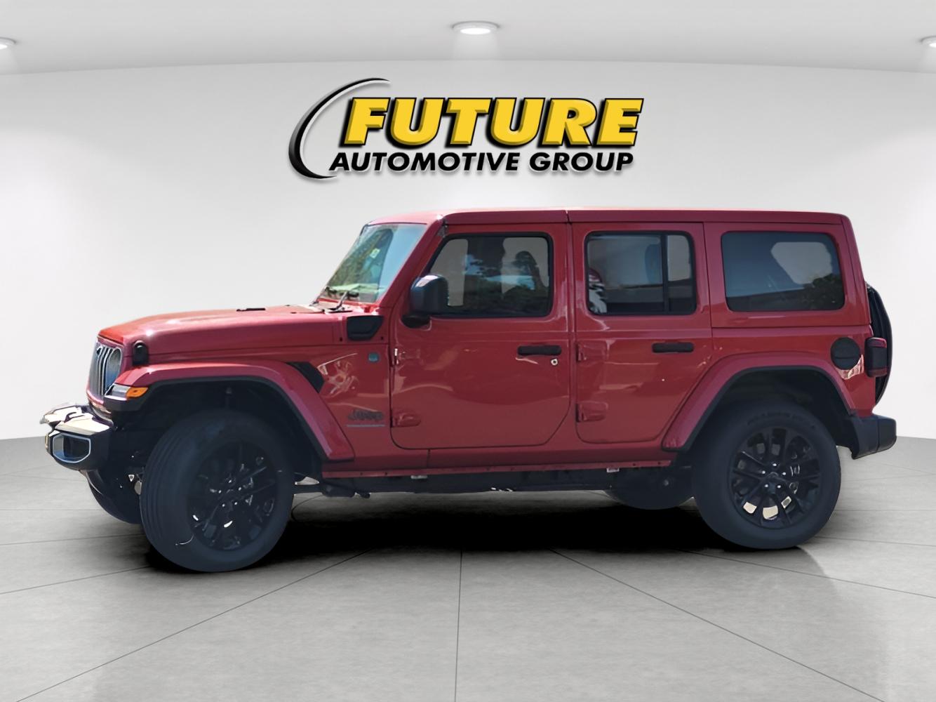 Used 2025 Red Jeep Sahara 4xe image 6