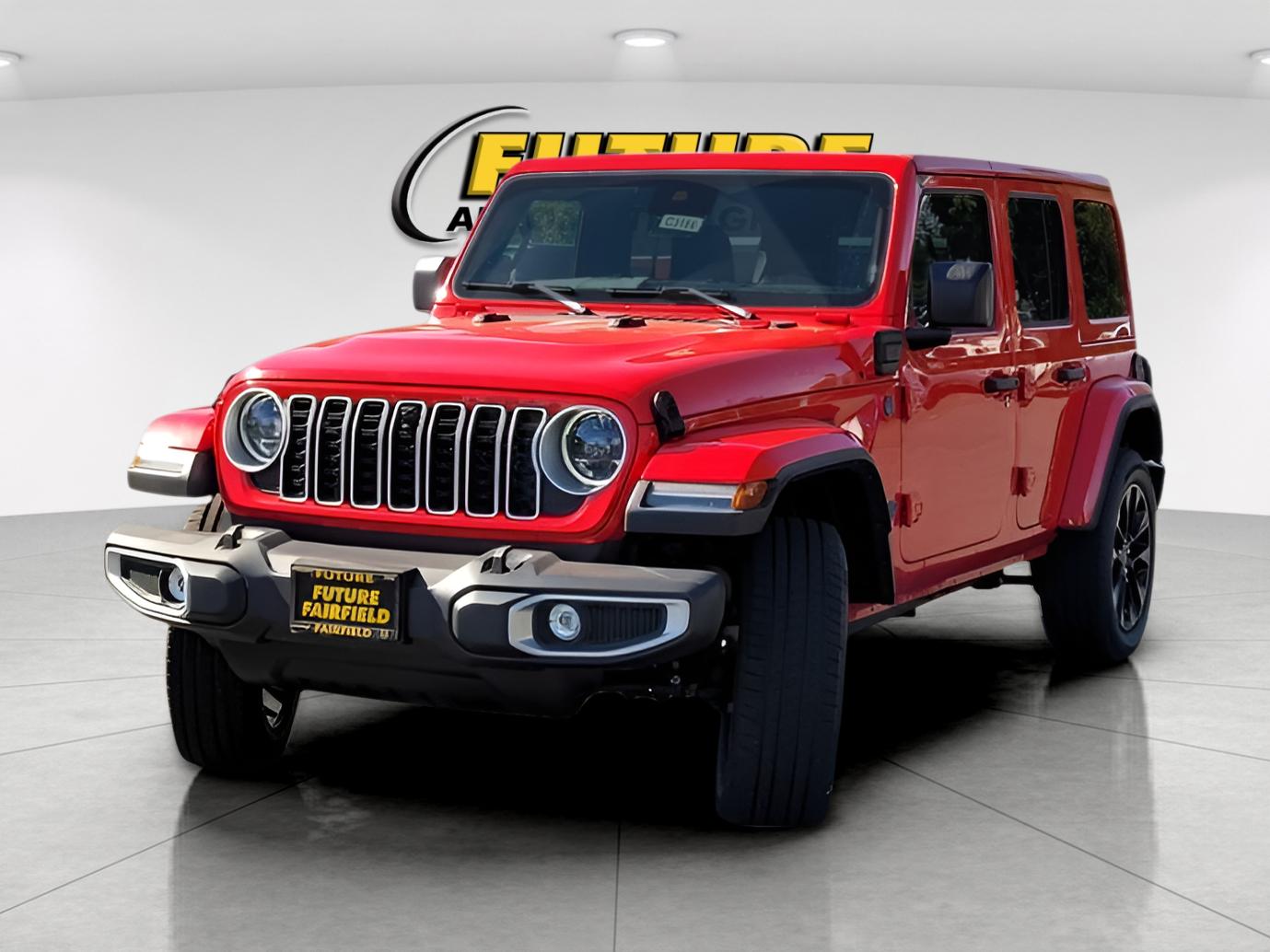 Used 2025 Red Jeep Sahara 4xe image 7
