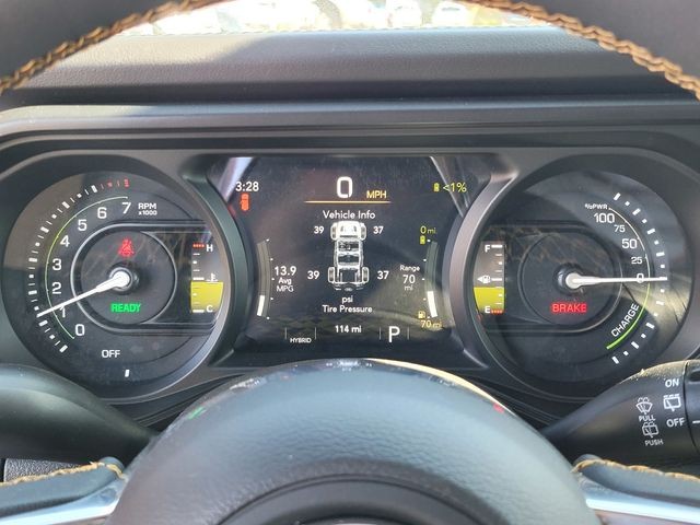 Used 2025 Red Jeep Sahara 4xe image 10