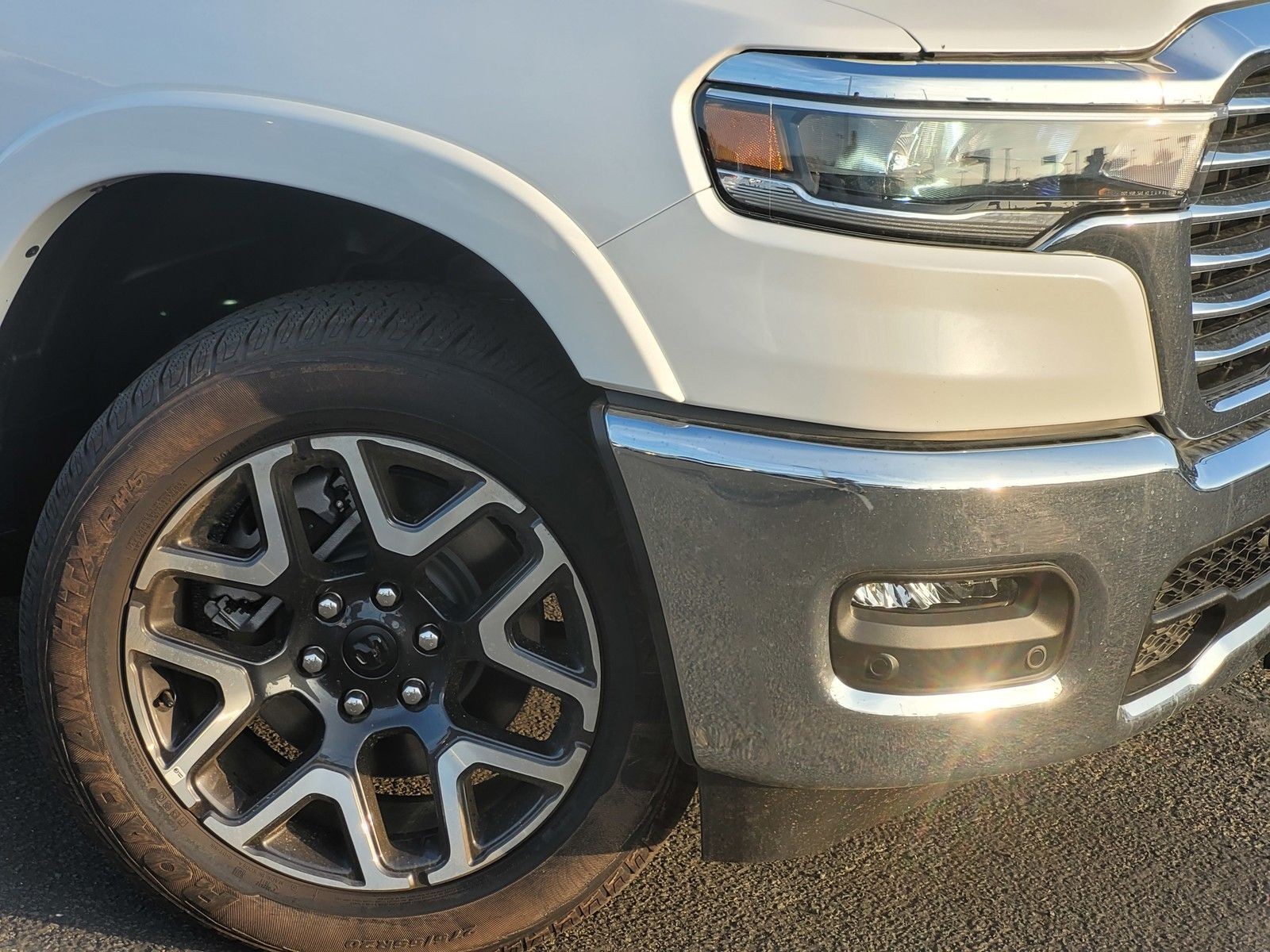 Used 2025 White Ram Laramie image 9