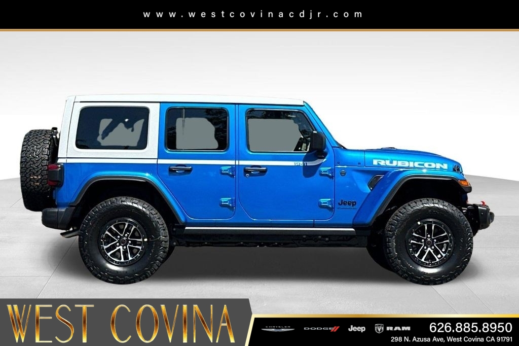 New 2026 Hydro Blue Pearl-Coat Exterior Paint Jeep Rubicon X image 2