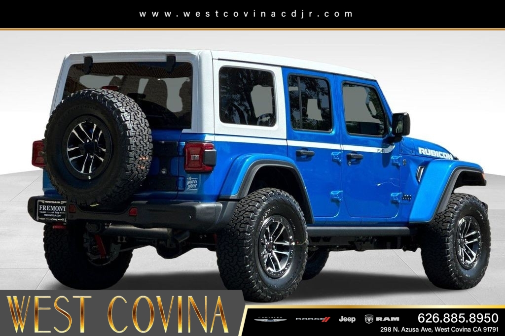 New 2026 Hydro Blue Pearl-Coat Exterior Paint Jeep Rubicon X image 3