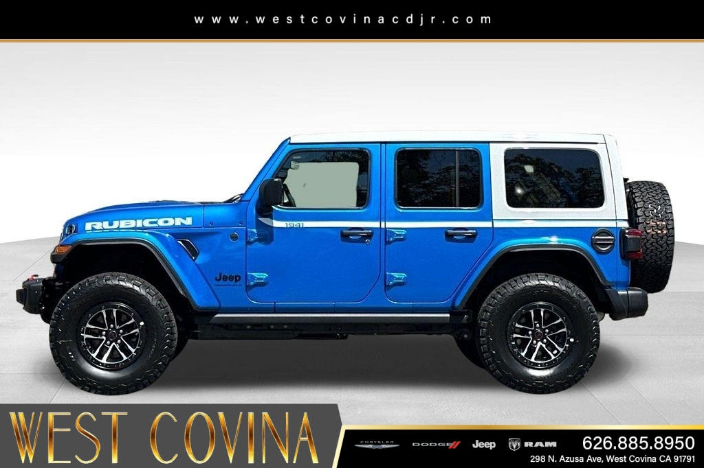 New 2026 Hydro Blue Pearl-Coat Exterior Paint Jeep Rubicon X image 6