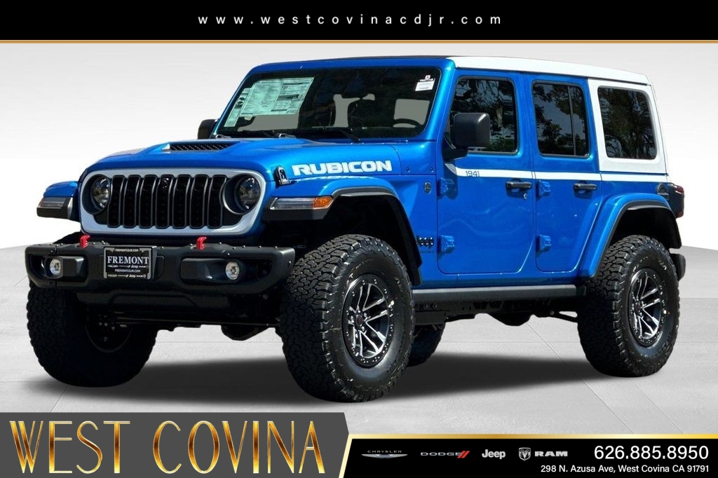New 2026 Hydro Blue Pearl-Coat Exterior Paint Jeep Rubicon X image 7