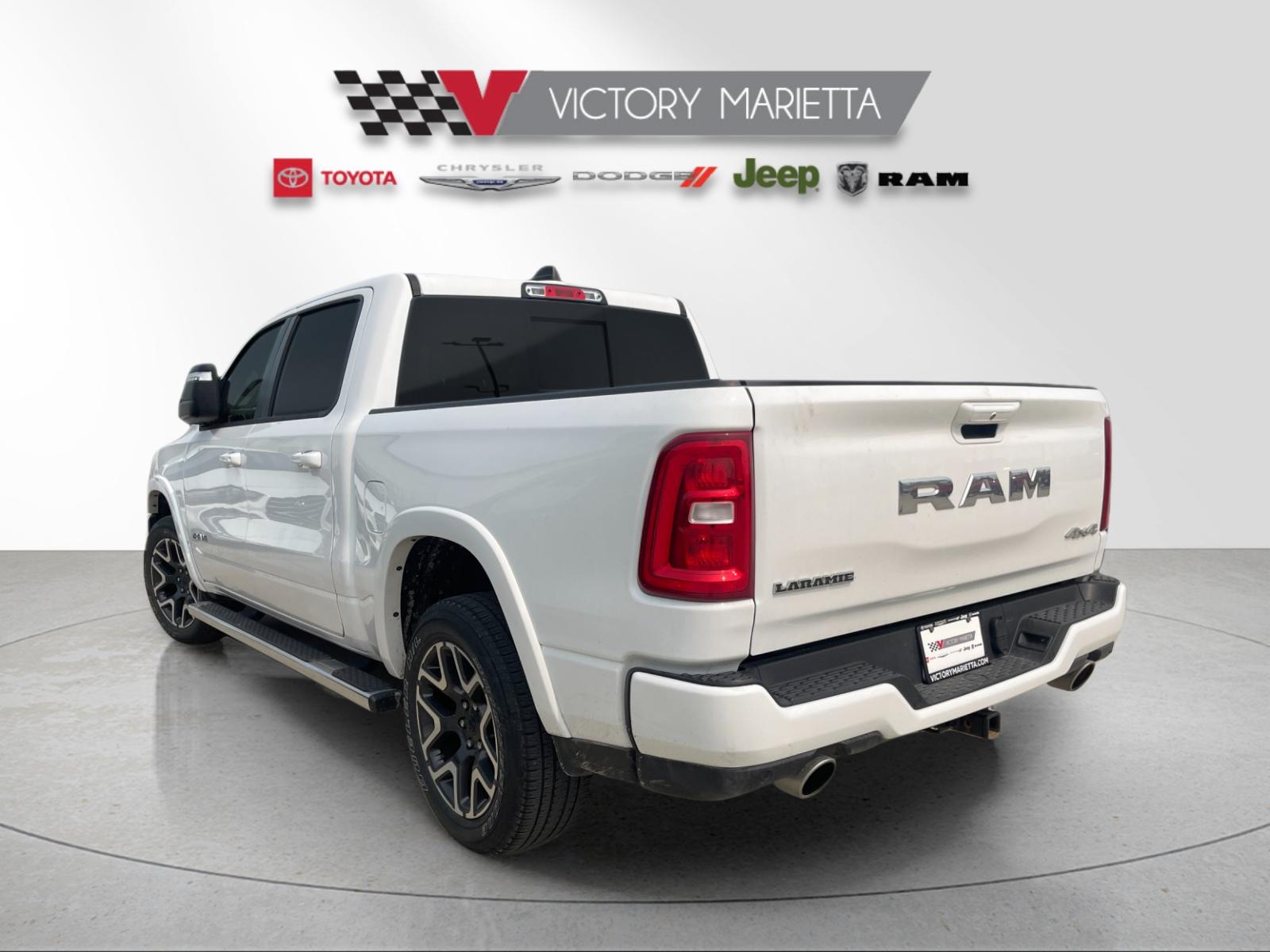 Used 2025 White Ram Laramie image 2