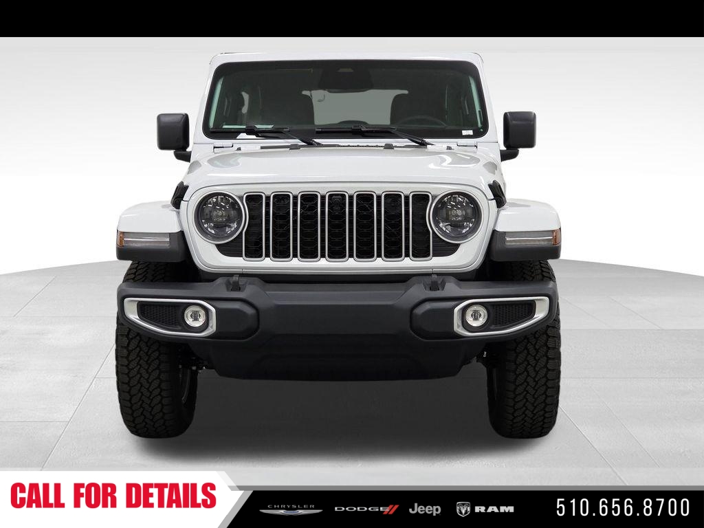 New 2026 Bright White Clear-Coat Exterior Paint Jeep Sahara image 2