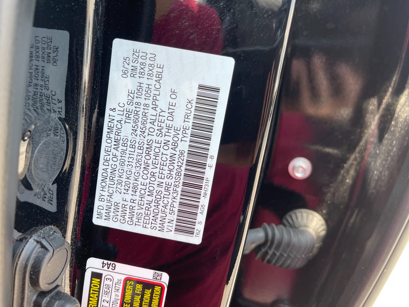 Used 2025 Black Honda Black Edition image 33