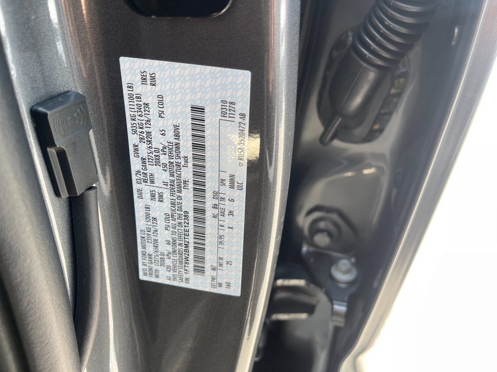 New 2026 Gray Ford XLT image 31
