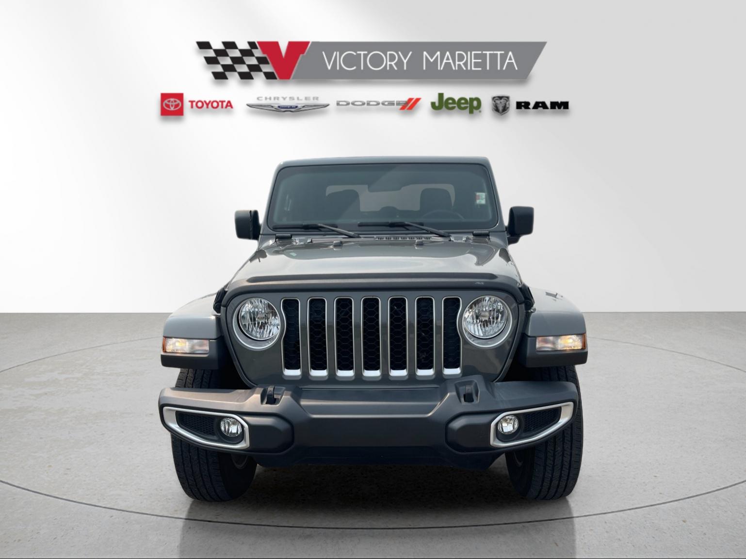 Used 2021 Gray Jeep Overland image 8