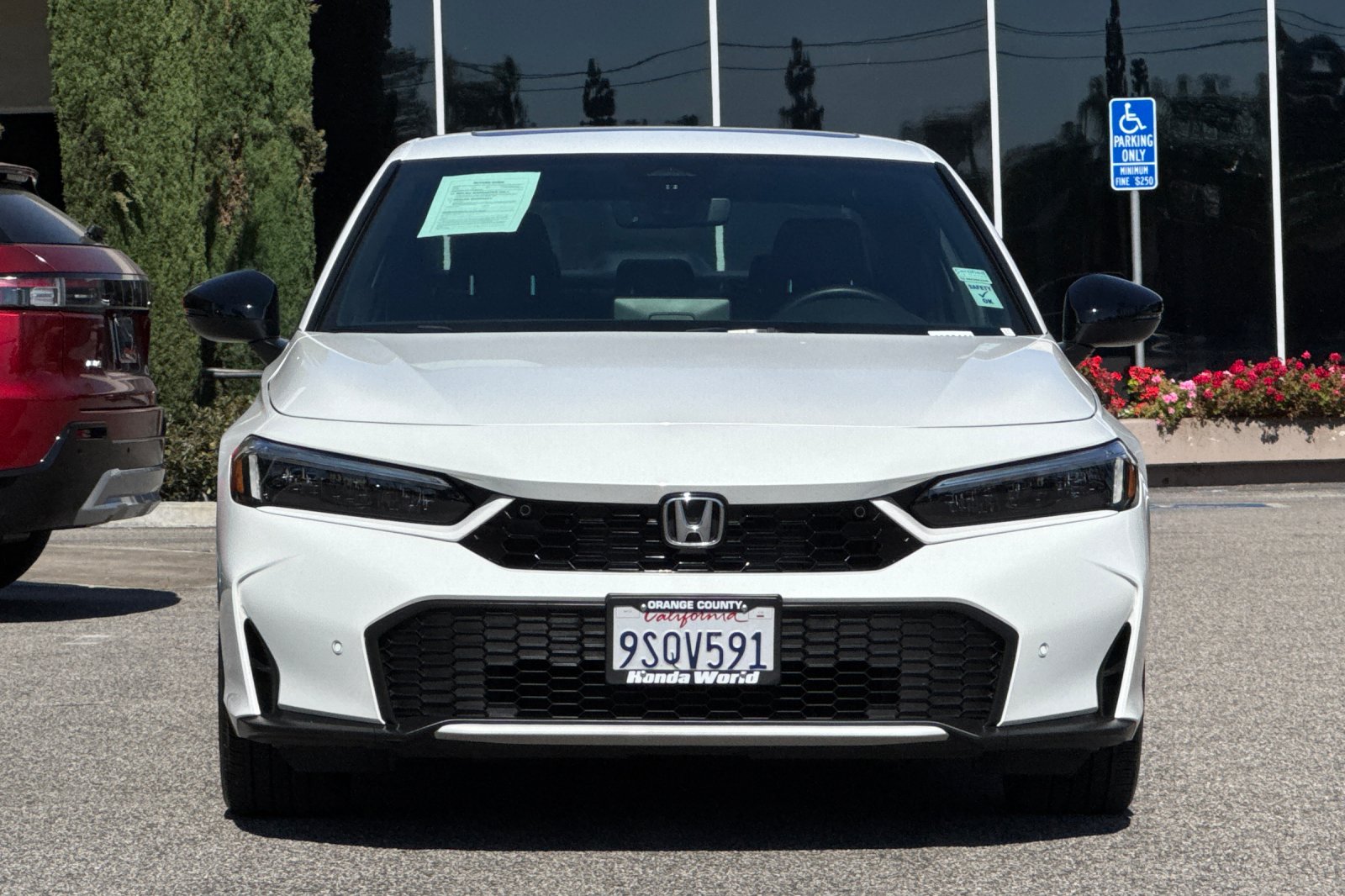 Certified Used 2025 Platinum White Pearl Honda Sport image 9