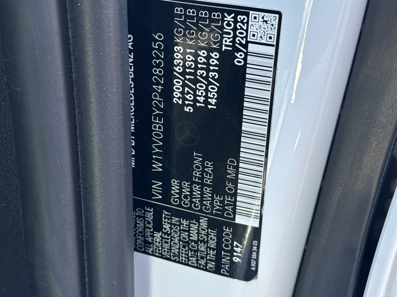 Used 2023 Arctic White Mercedes-Benz 126 WB Gas image 34
