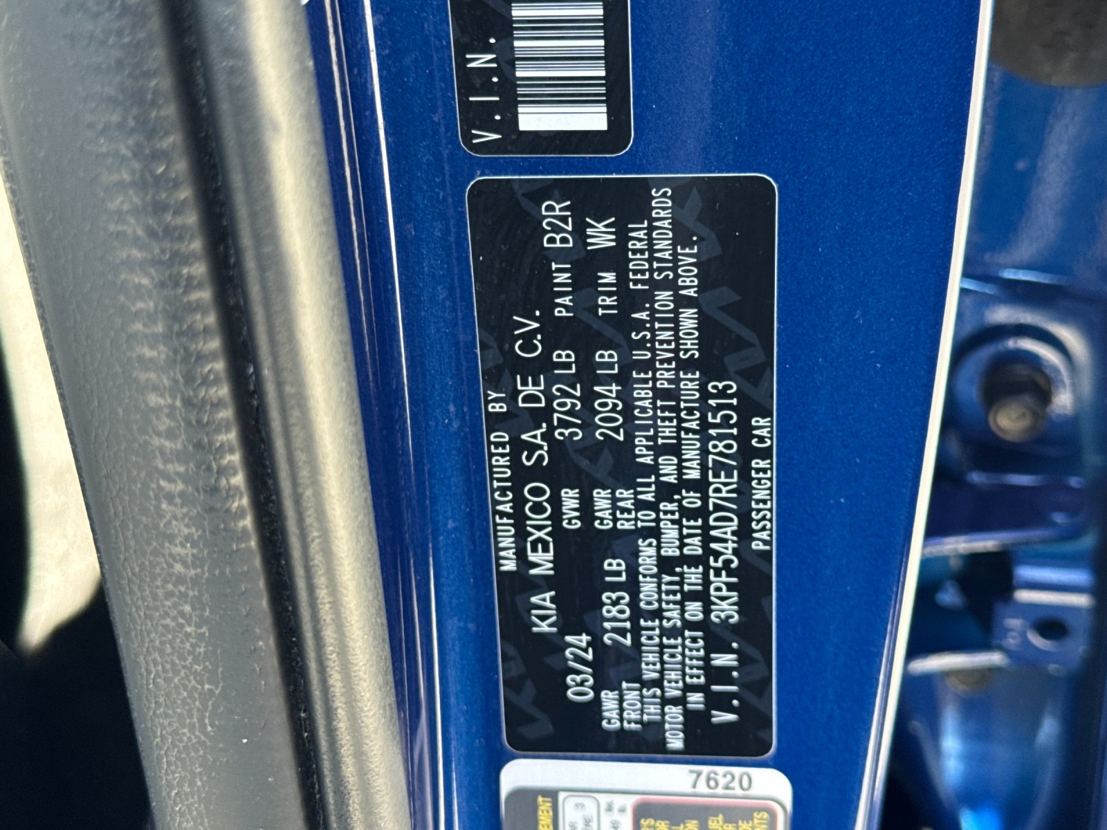 Used 2024 Blue Kia GT-Line image 28