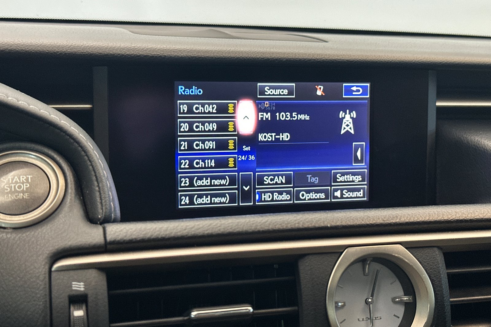 Used 2015 Black Lexus 350 image 17