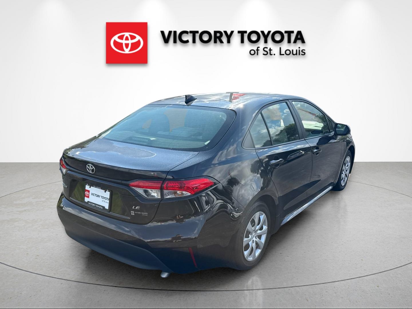 Used 2025 Black Toyota LE image 3