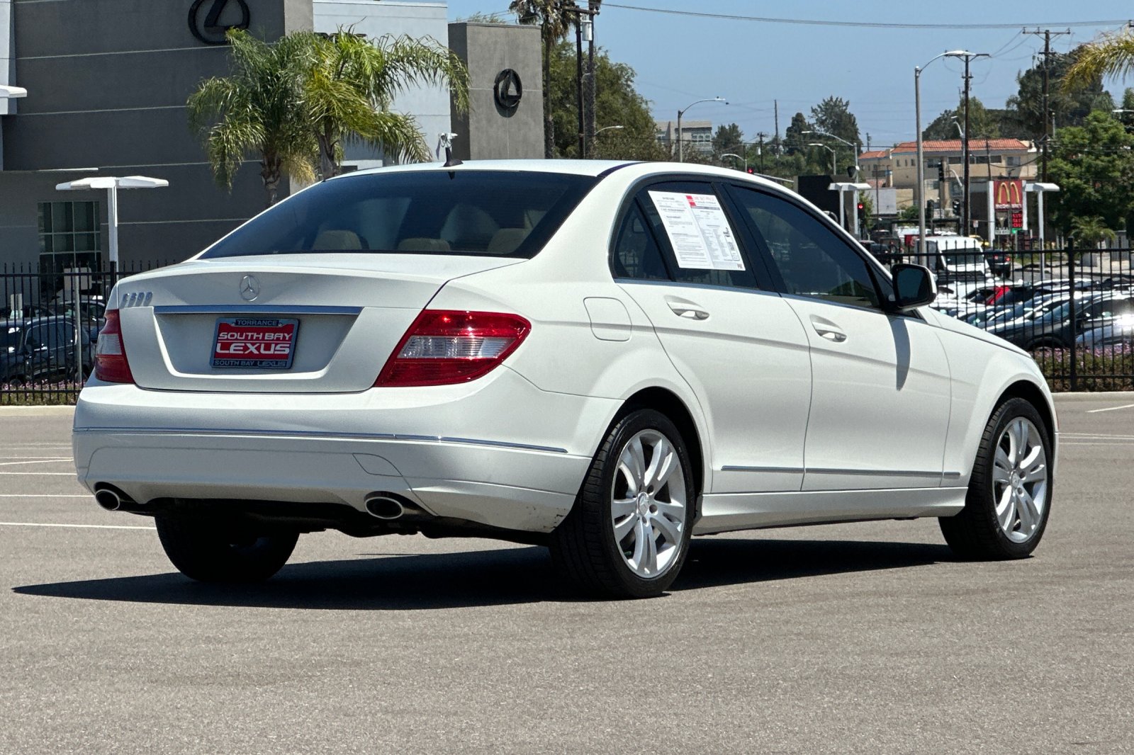Used 2008 White Mercedes-Benz C 300 image 6