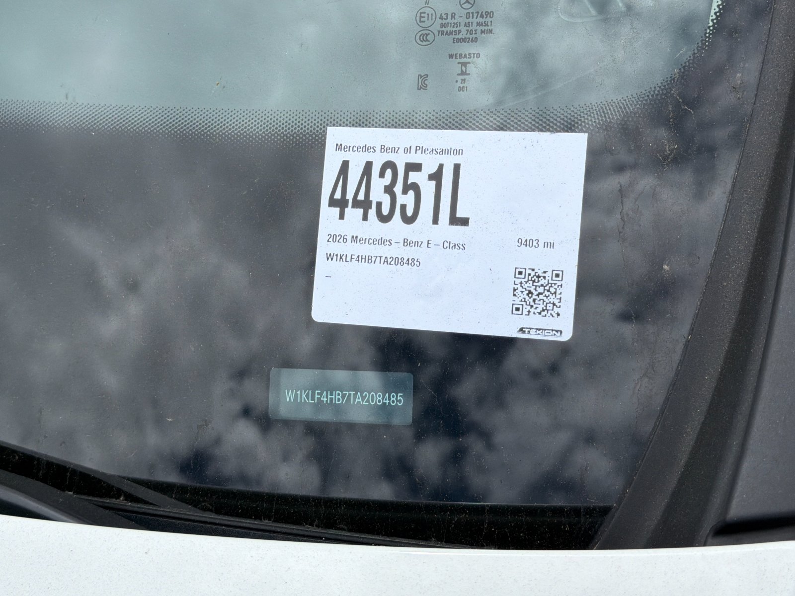 Certified Used 2026 Polar White Mercedes-Benz E 350 4D Sedan 4MATIC® image 4