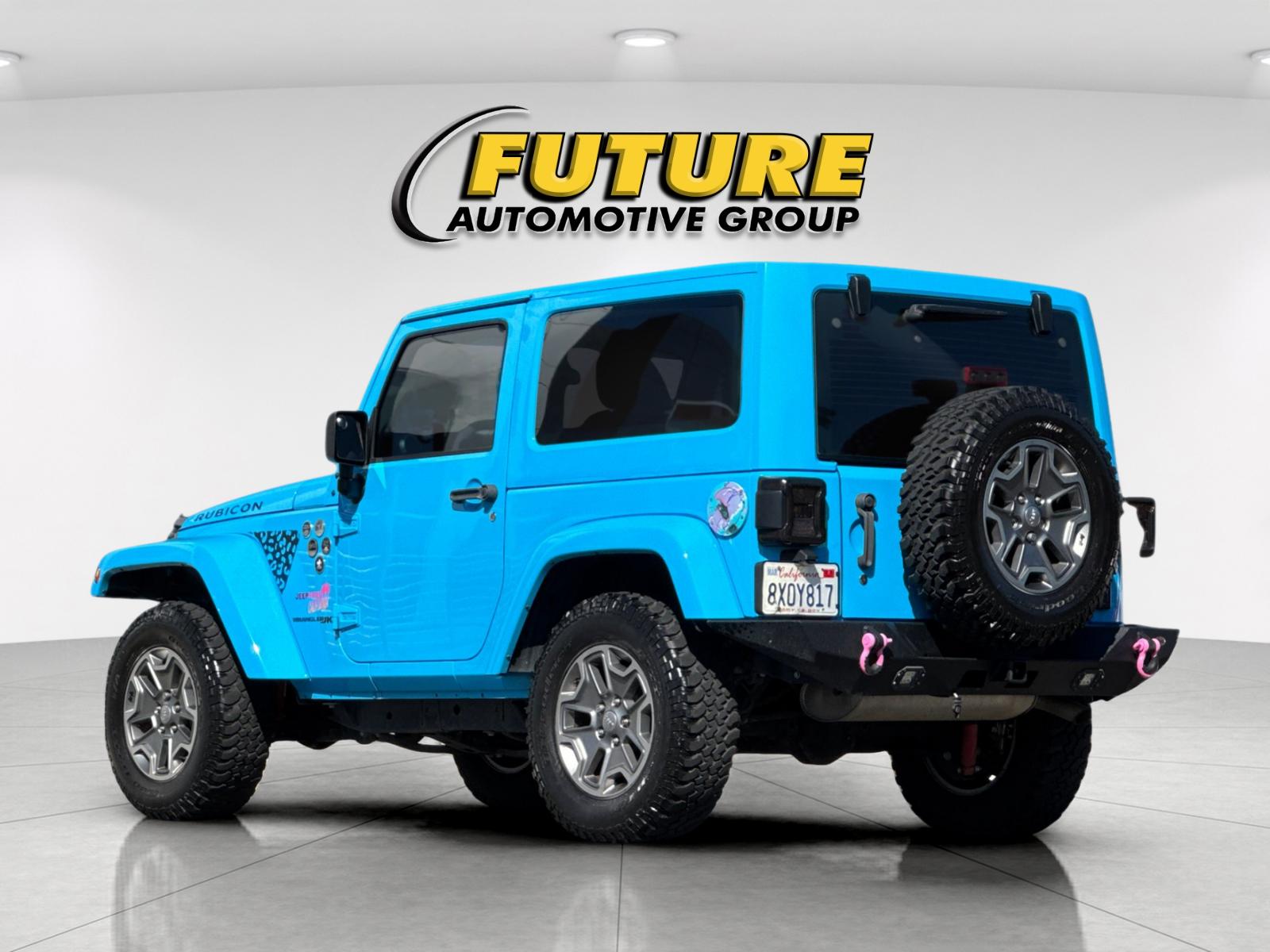 Used 2018 Blue Jeep Rubicon image 6