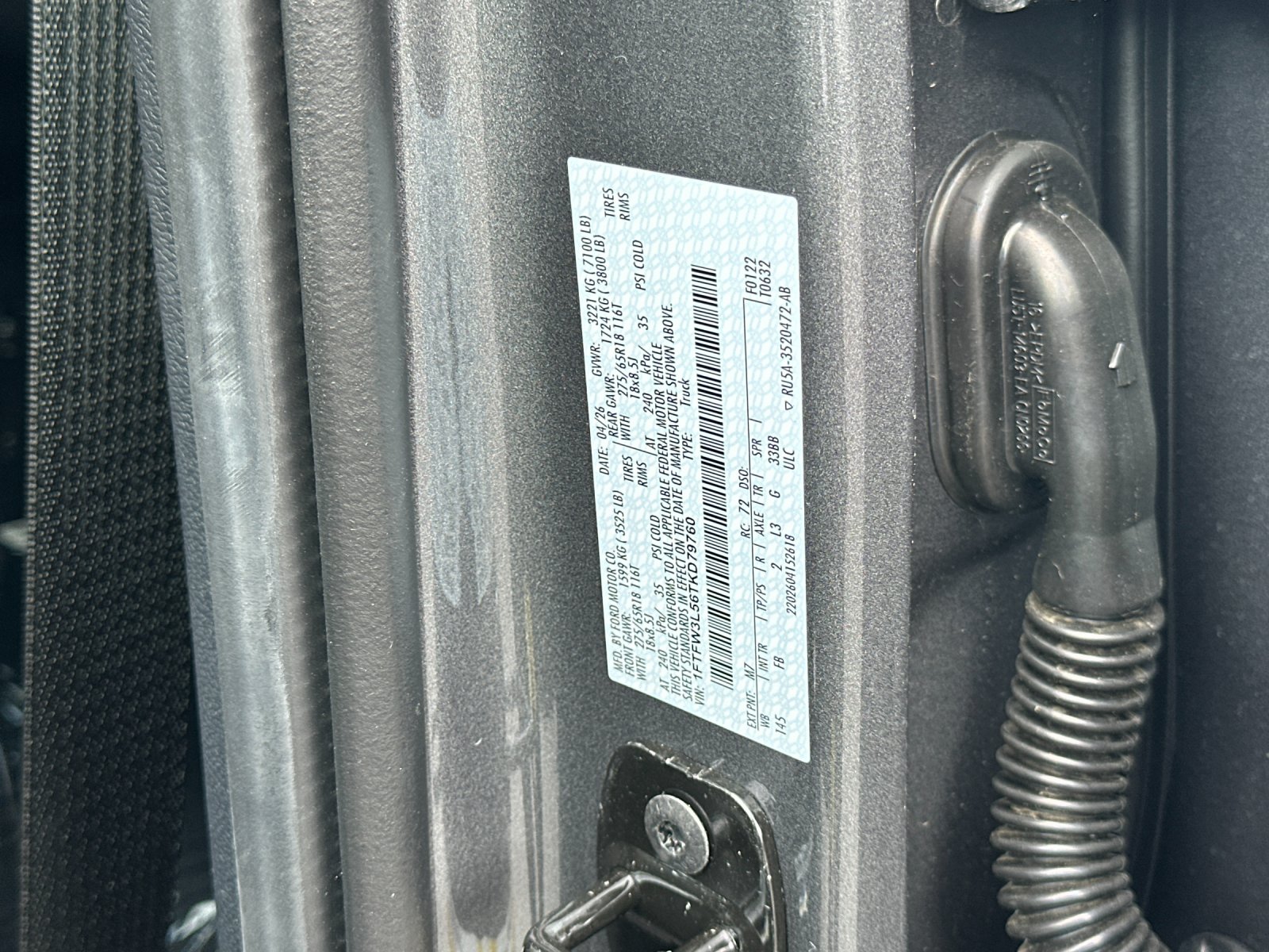 New 2026 Carbonized Gray Metallic Ford XLT image 27