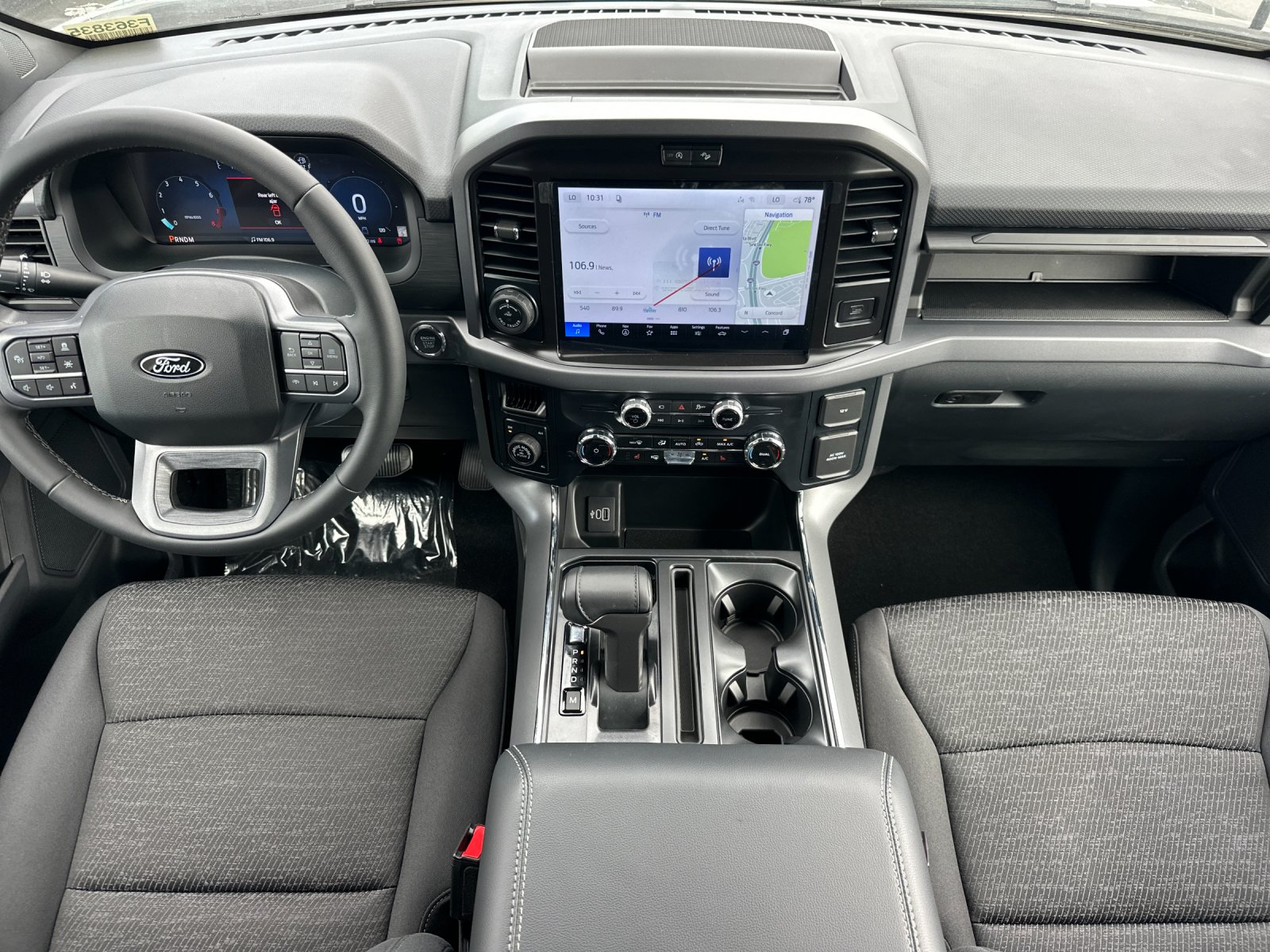 New 2026 Carbonized Gray Metallic Ford XLT image 12