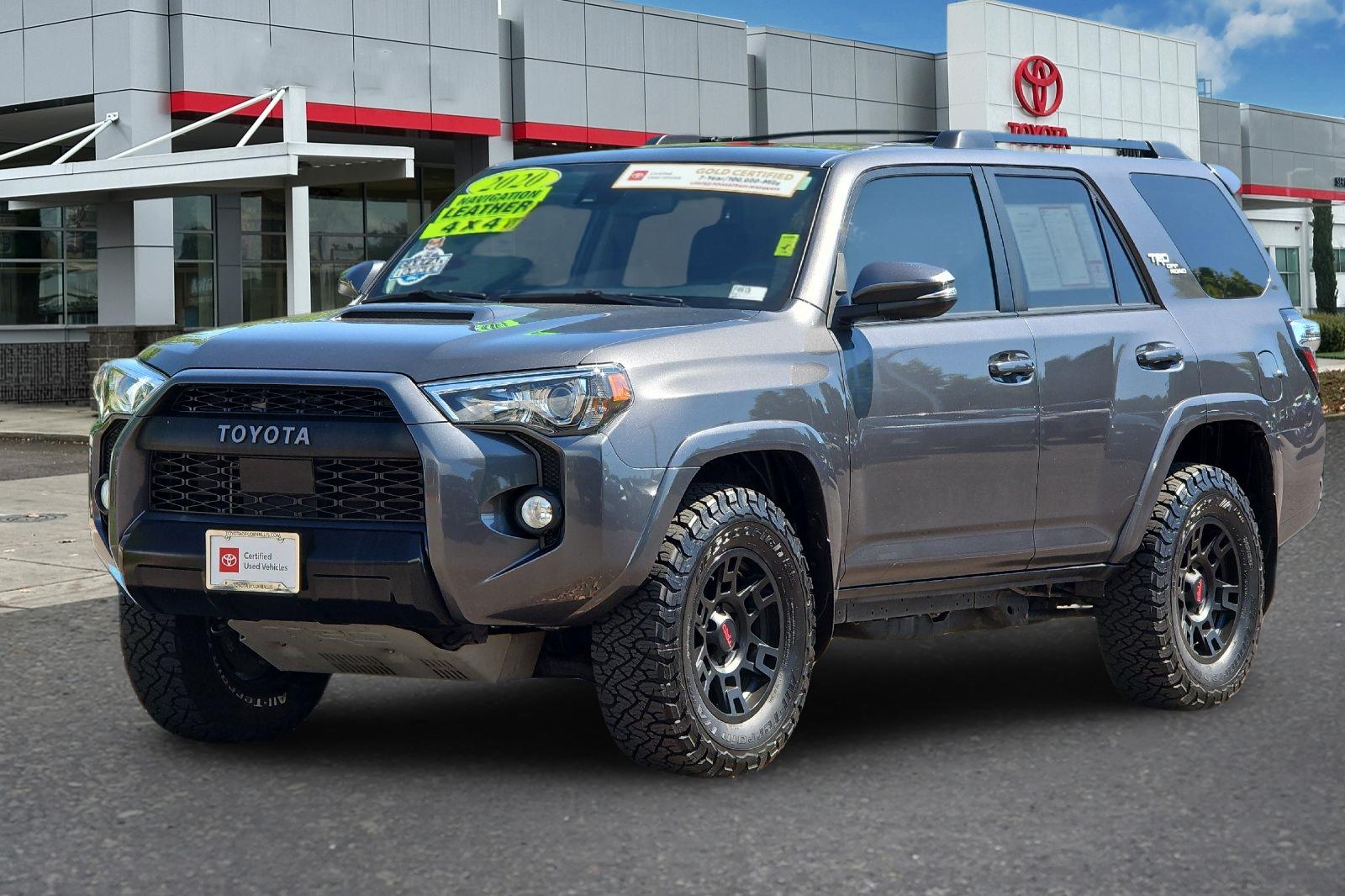 Certified Used 2020 Magnetic Gray Metallic Toyota TRD Off-Road Premium image 8