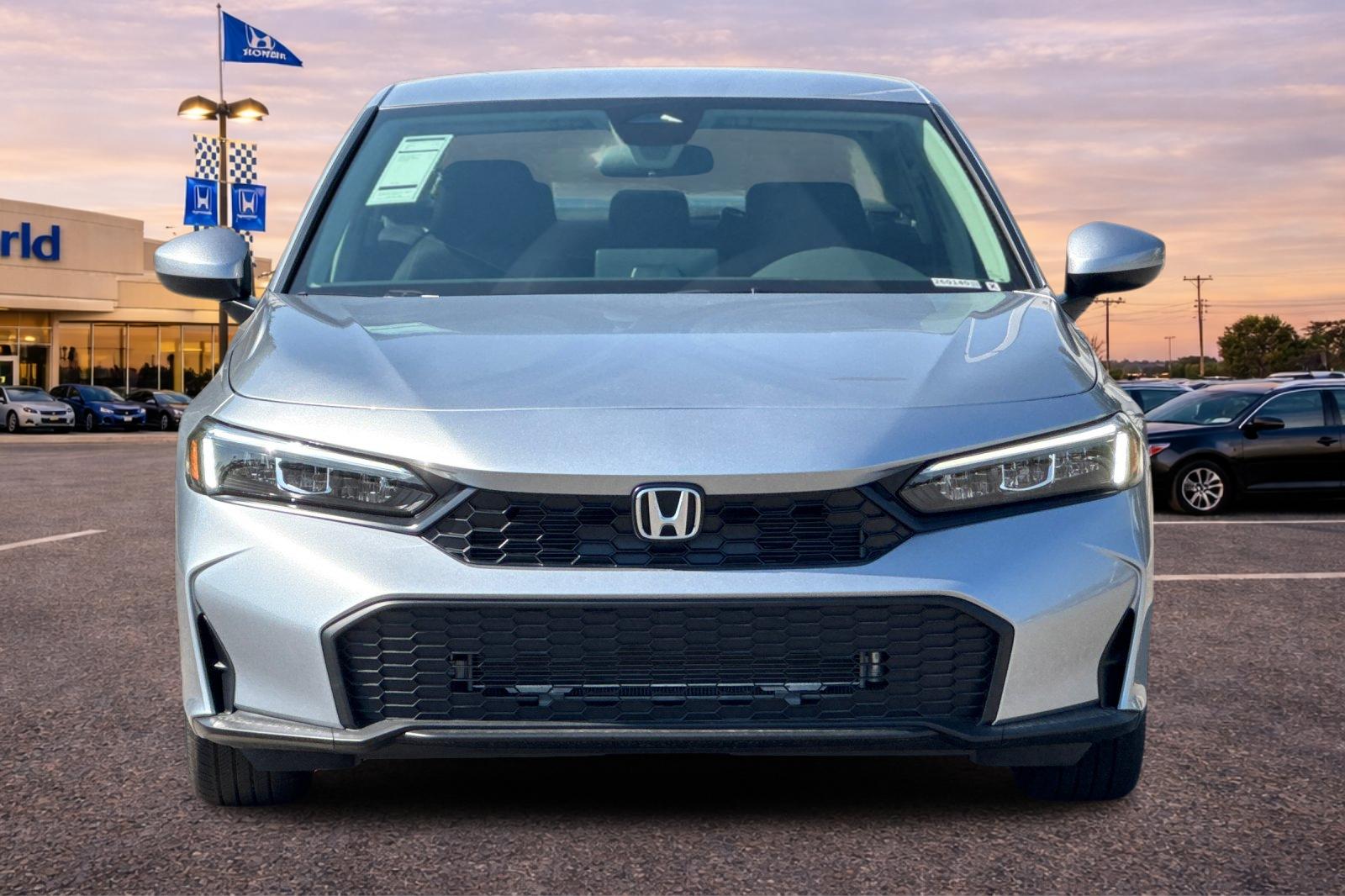 New 2026 Solar Silver Metallic Honda LX image 9