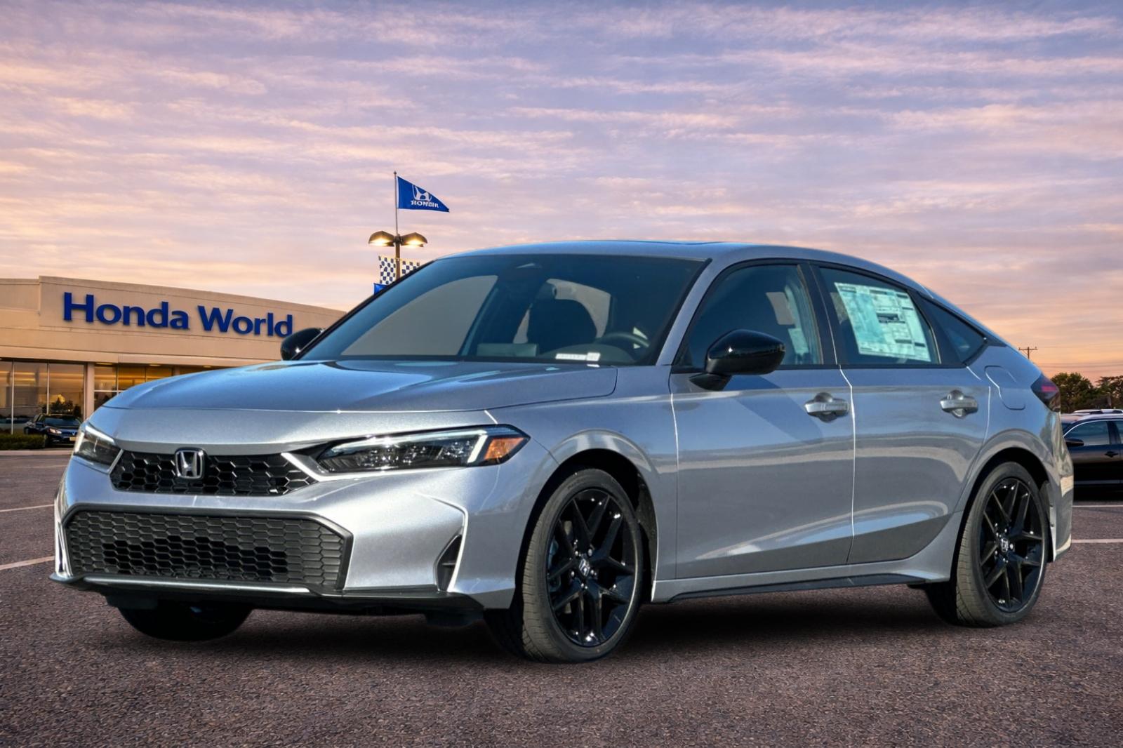 New 2026 Solar Silver Metallic Honda Sport image 8
