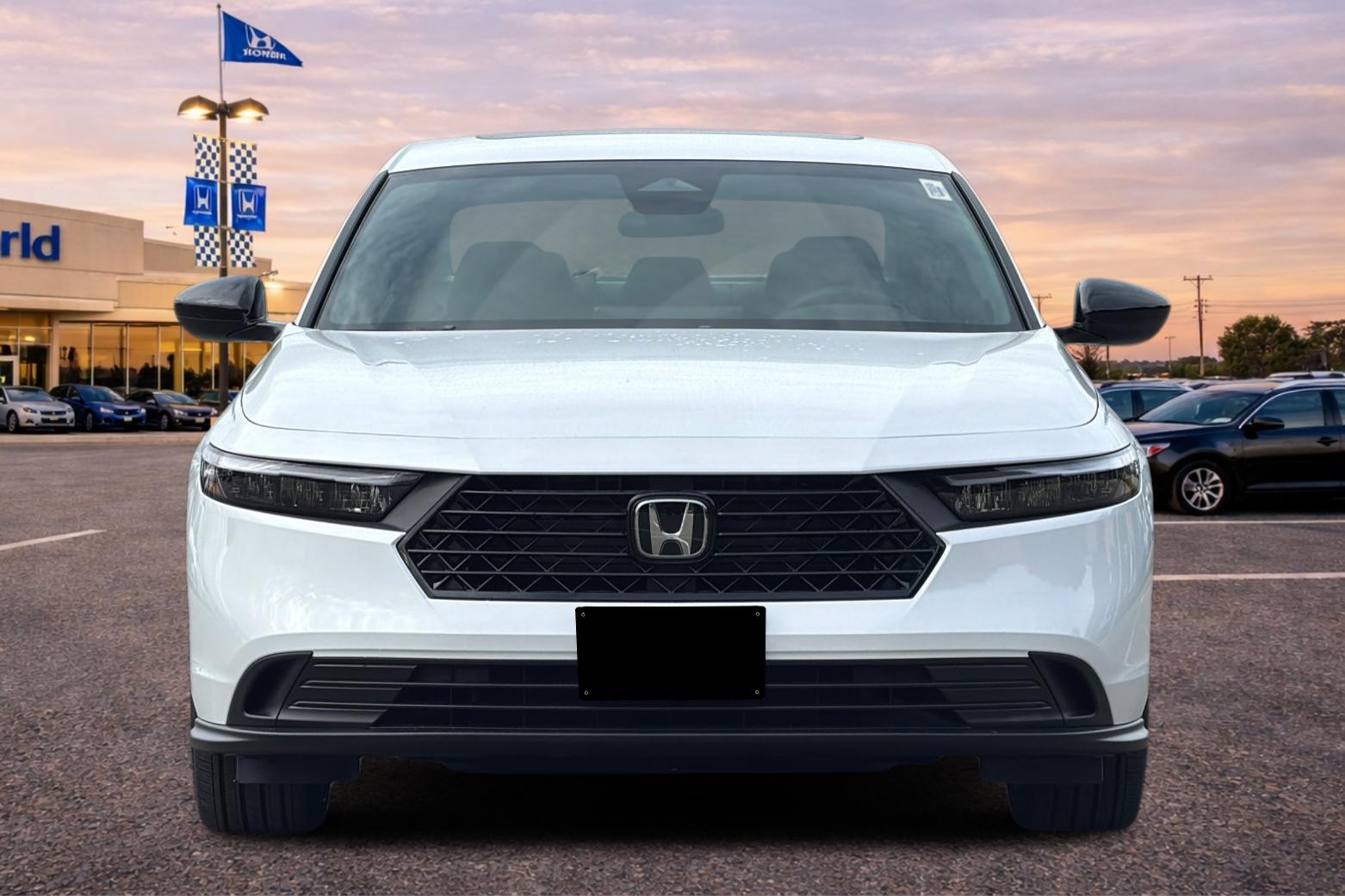 New 2026 Platinum White Pearl Honda Sport image 9