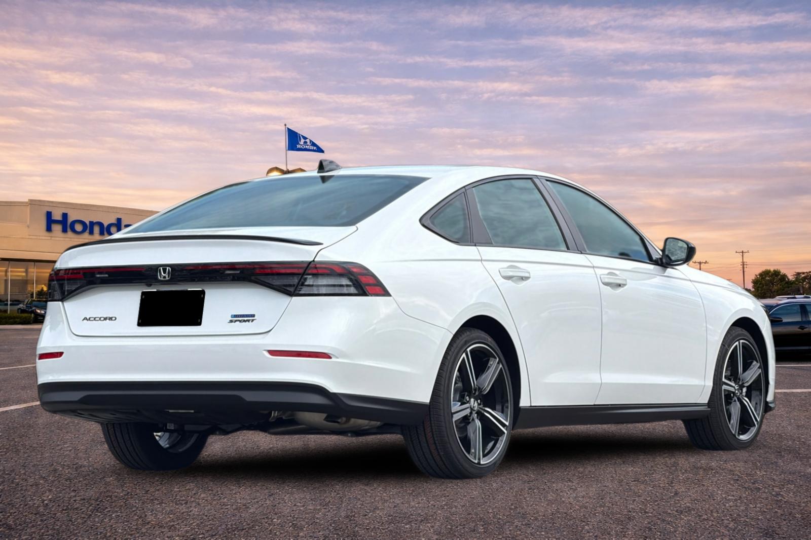 New 2026 Platinum White Pearl Honda Sport image 4