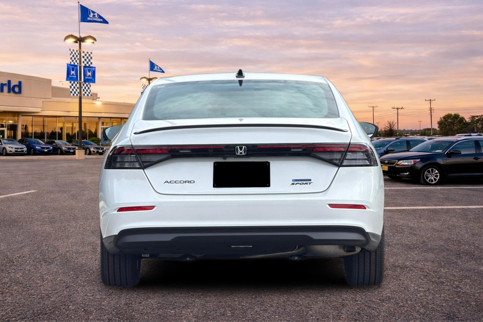 New 2026 Platinum White Pearl Honda Sport image 5