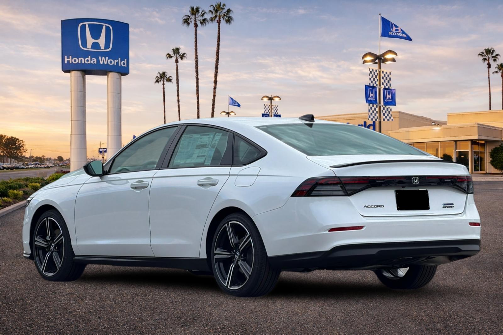 New 2026 Platinum White Pearl Honda Sport image 6