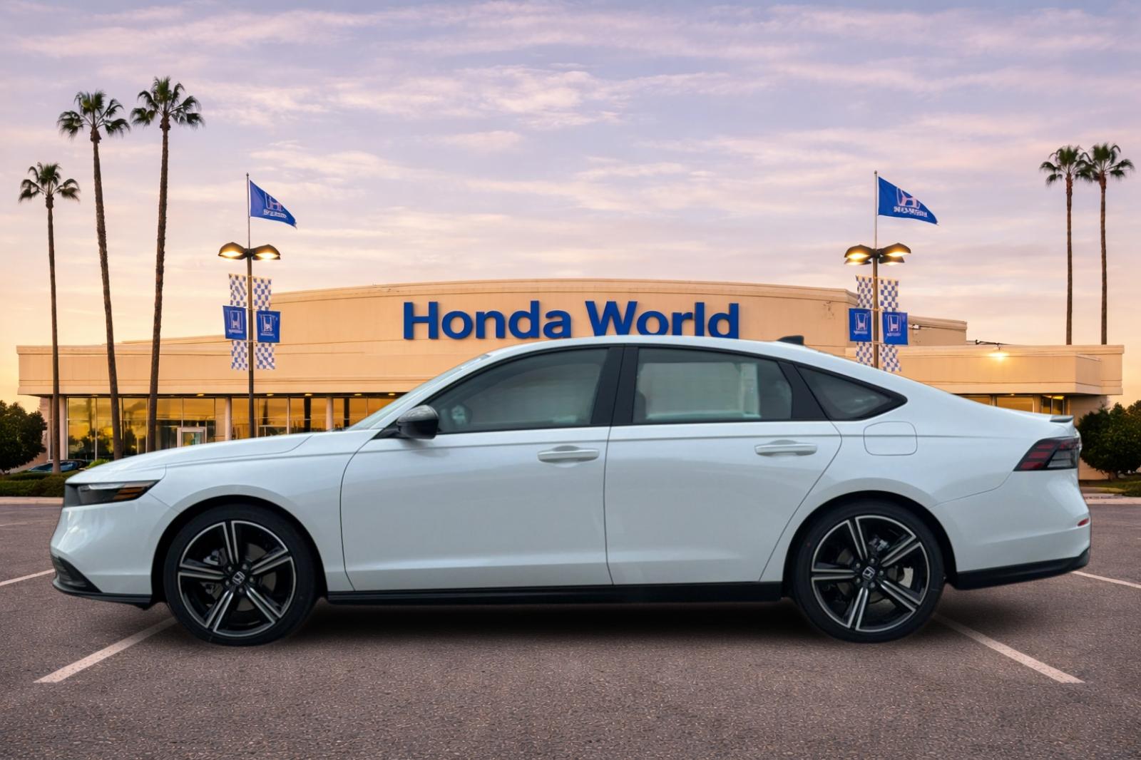 New 2026 Platinum White Pearl Honda Sport image 7