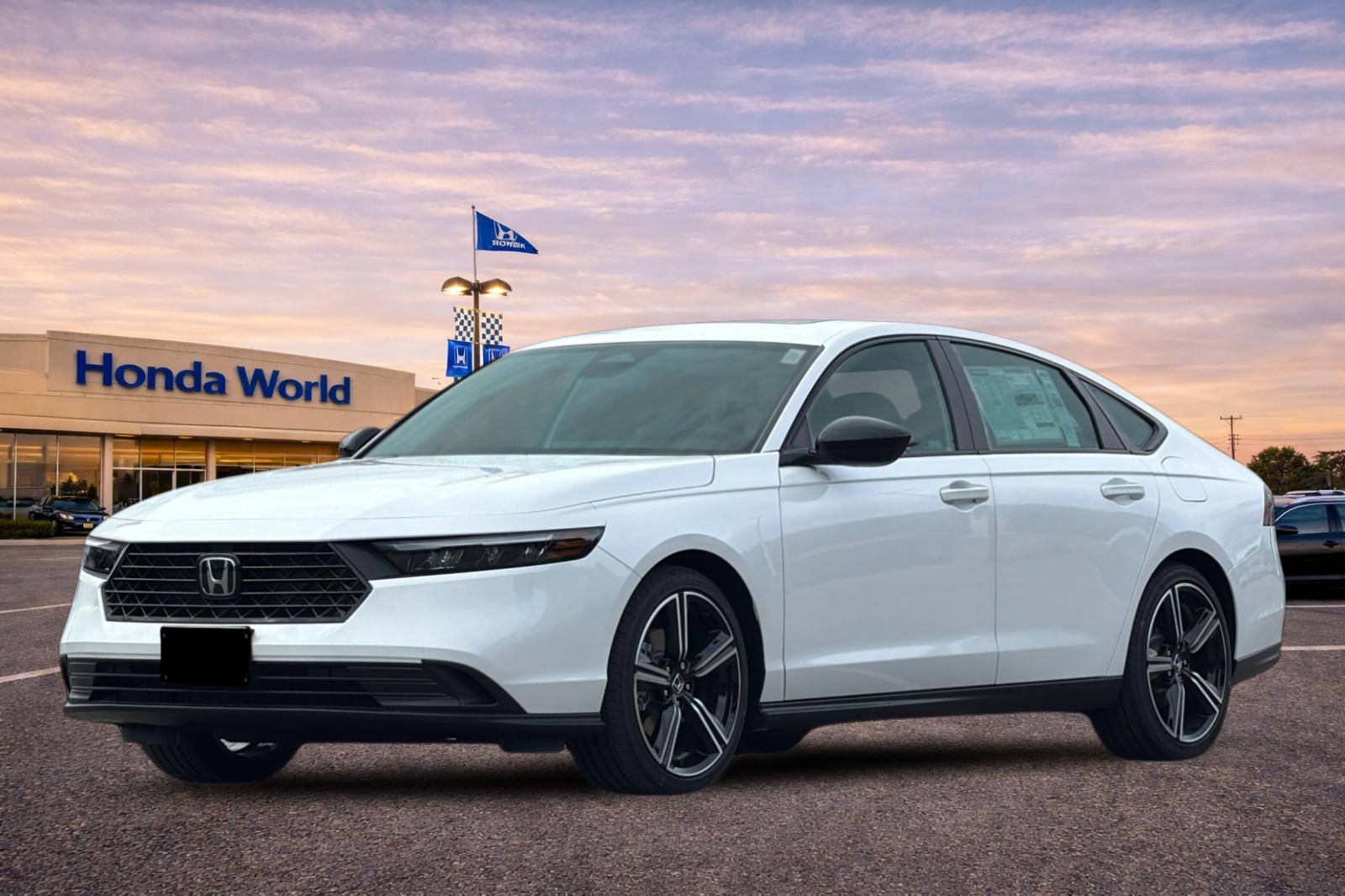 New 2026 Platinum White Pearl Honda Sport image 8