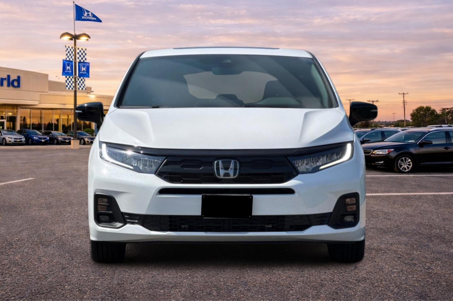 New 2026 Platinum White Pearl Honda Sport-L image 9