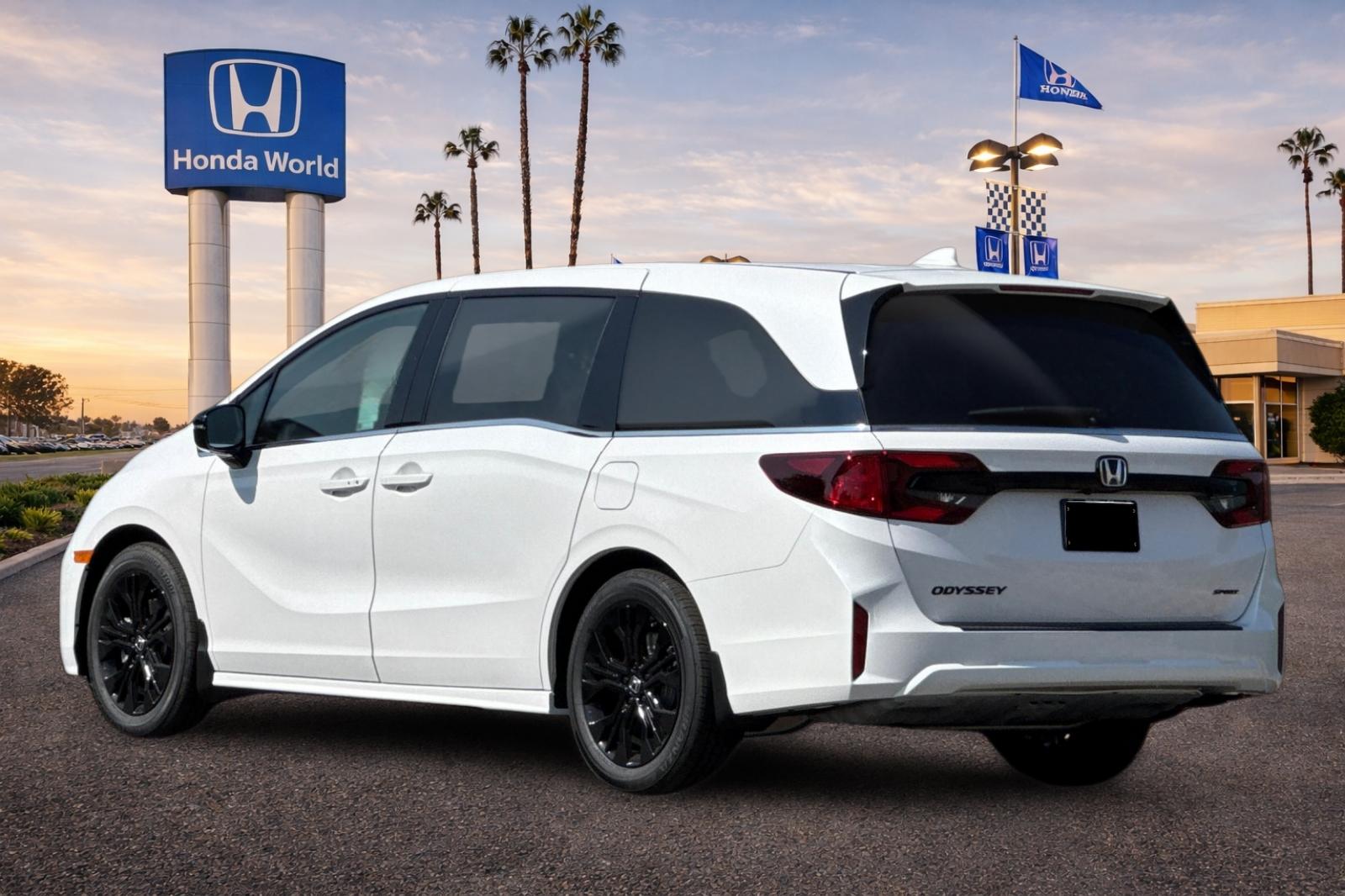 New 2026 Platinum White Pearl Honda Sport-L image 6