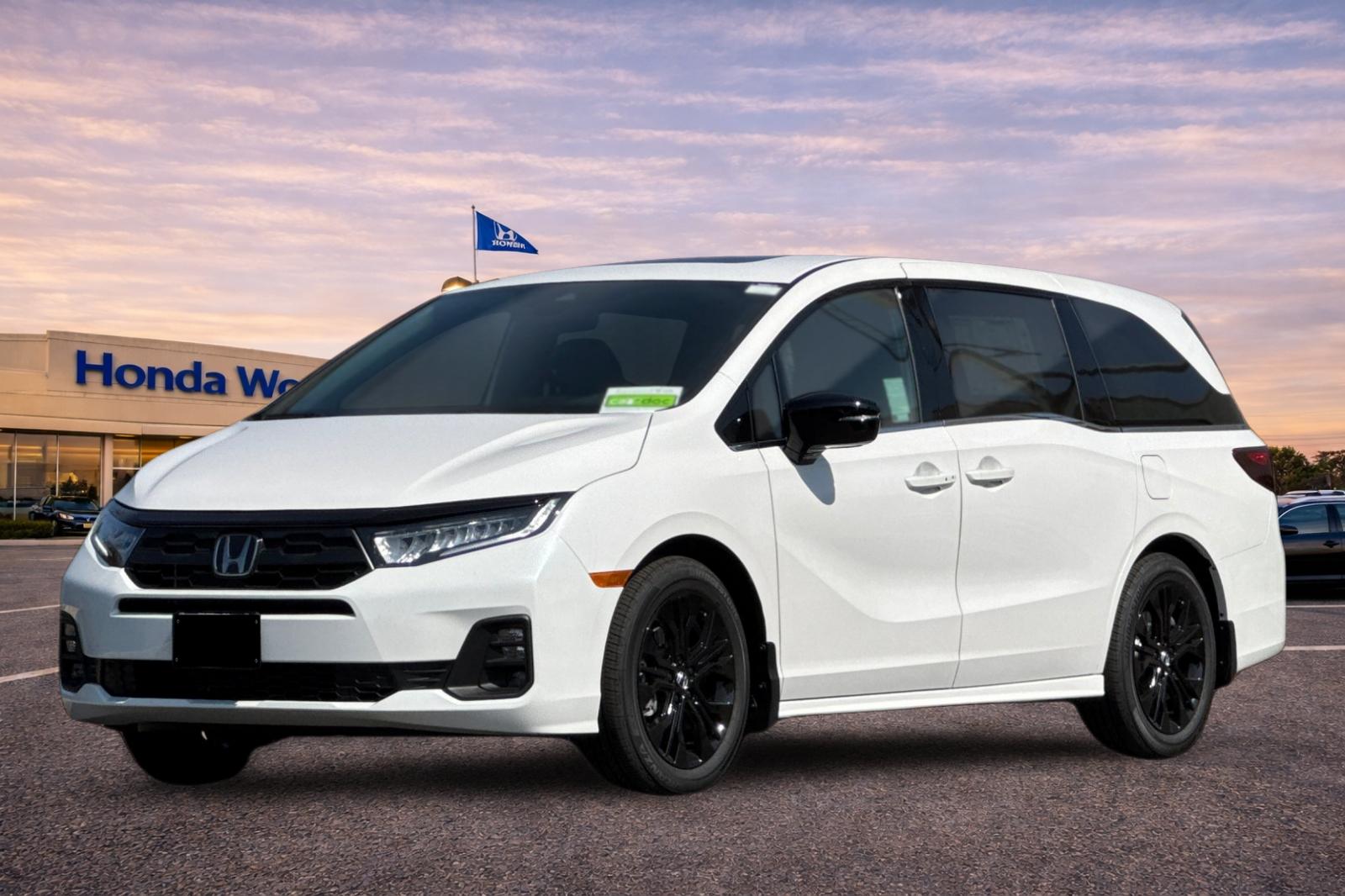 New 2026 Platinum White Pearl Honda Sport-L image 8