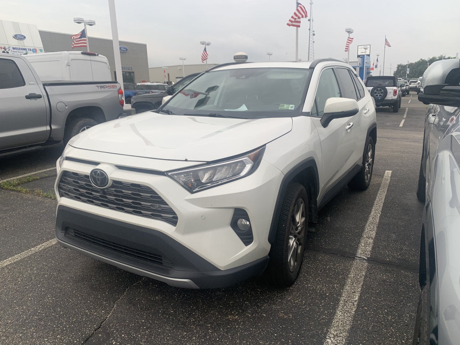Used 2019 White Toyota Limited image 5