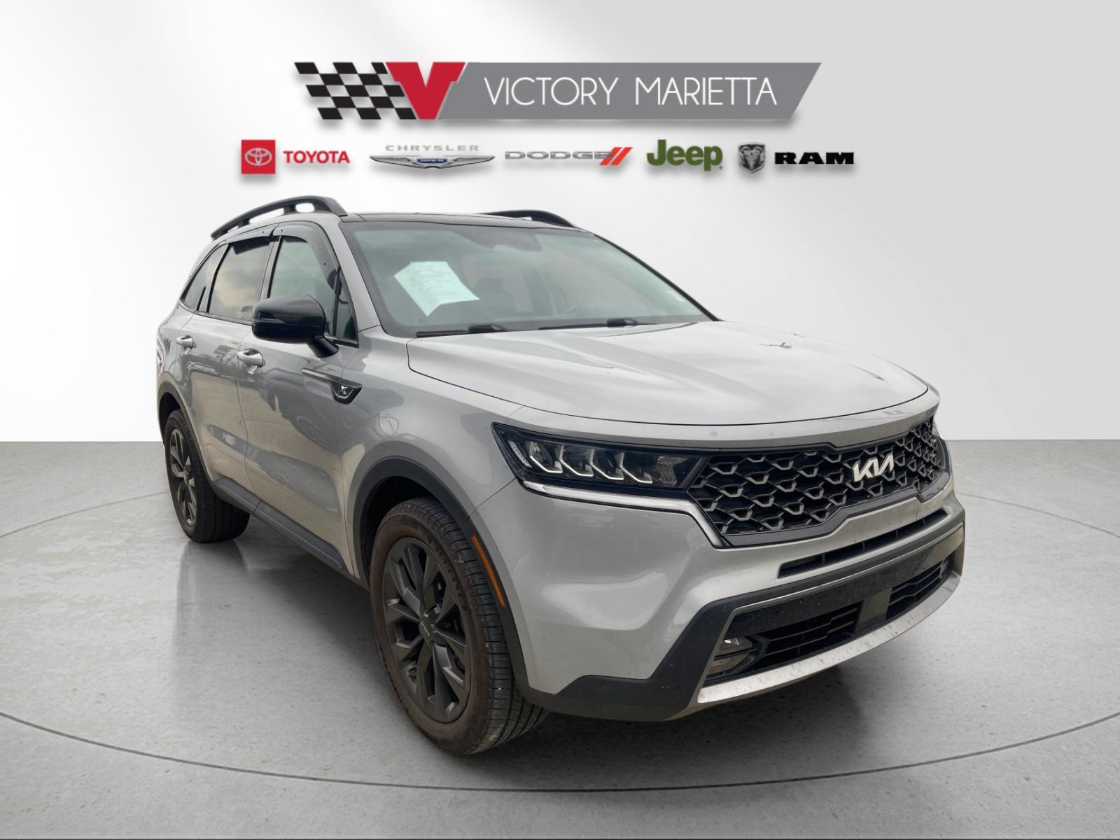 Used 2022 Gray Kia X-Line EX image 6