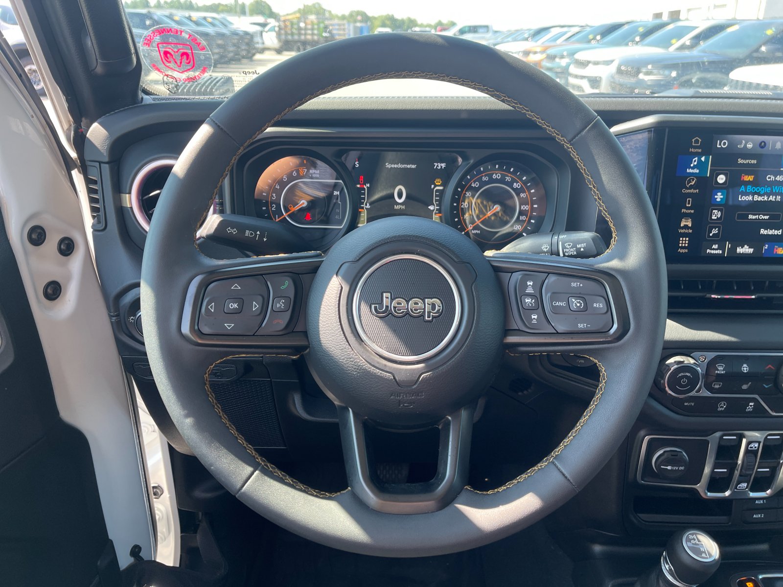 Used 2024 White Jeep Sport S image 24