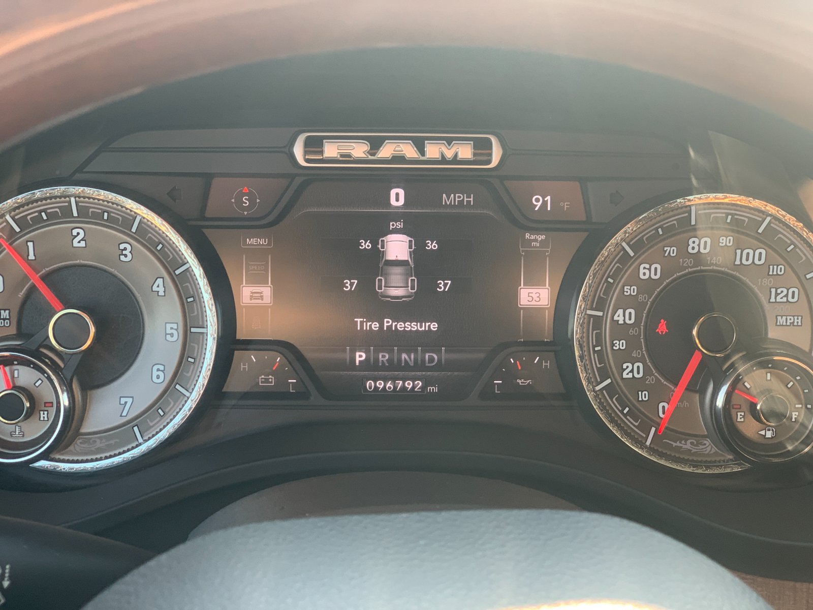 Used 2021 White Ram Limited image 31